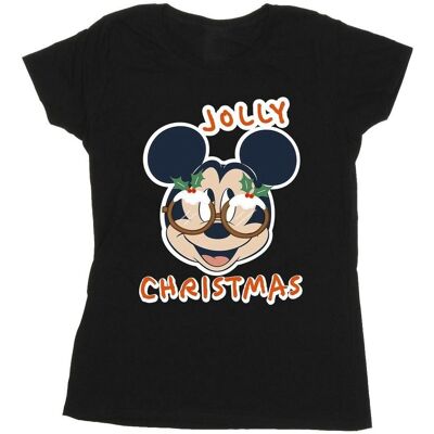 Disney - Mickey Mouse Jolly Christmas - Czarne - XL - T‑shirt Disney - Mickey Mouse Jolly Christmas - Czarne - XL - T‑shirt