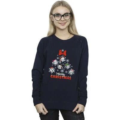 Disney Xl Granatowy Mickey Mouse Choinka Bluza - Sweter Disney Xl Granatowy Mickey Mouse Choinka Bluza - Sweter