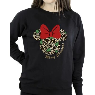 Disney Minnie Mouse Leopard Sweatshirt - Sweatshirt Disney Minnie Mouse Leopard Sweatshirt - Sweatshirt