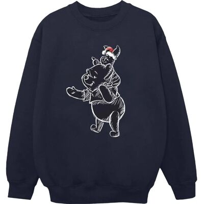 Świąteczna bluza Disney Winnie The Pooh Piglet - Bluza Świąteczna bluza Disney Winnie The Pooh Piglet - Bluza