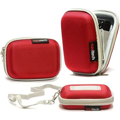 Navitech - Canon Powershot SD800 IS - Rouge - Case - Publicité Navitech - Canon Powershot SD800 IS - Rouge - Case - Publicité