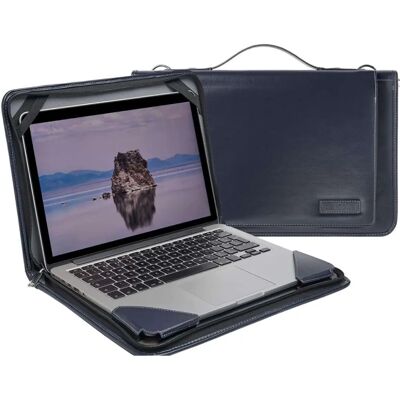 Broonel Yoga Book 9i Gen 8 Étui en Cuir pour Ordinateur Portable - Étui - Publicité Broonel Yoga Book 9i Gen 8 Étui en Cuir pour Ordinateur Portable - Étui - Publicité