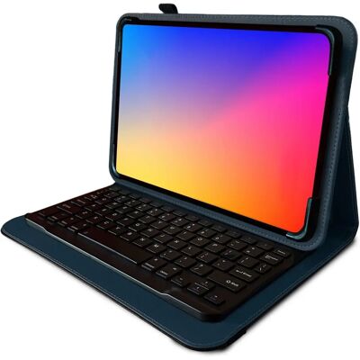 Navitech Blue Rotational Bluetooth Keyboard Case - Tablet Navitech Blue Rotational Bluetooth Keyboard Case - Tablet