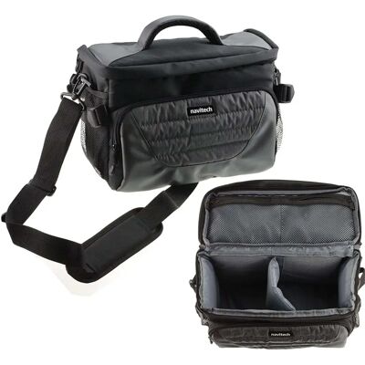 Navitech Grey Shoulder Camera Bag - Camera Bag Navitech Grey Shoulder Camera Bag - Camera Bag