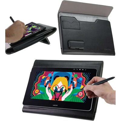 Navitech Broonel Leather Graphics Tablet Folio Case - Wacom Intuos M Navitech Broonel Leather Graphics Tablet Folio Case - Wacom Intuos M