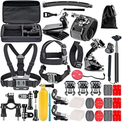 Navitech 50-In-1 Action Camera Kit - Akaso 4k 30fps 20mp Wifi Navitech 50-In-1 Action Camera Kit - Akaso 4k 30fps 20mp Wifi