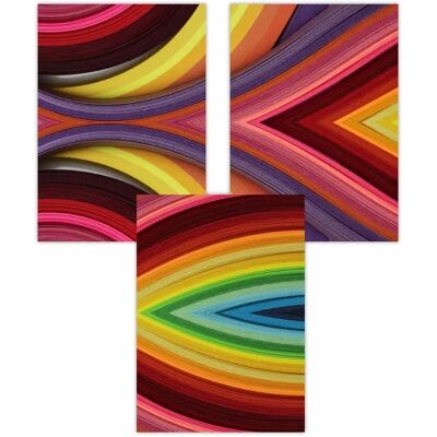ARTZE - Abstract Geometry Posters - 3-Piece - Poster ARTZE - Abstract Geometry Posters - 3-Piece - Poster