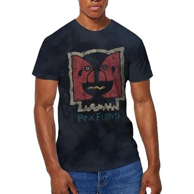 Pink Floyd Division Bell Maglietta Vintage Nera Pink Floyd Division Bell Maglietta Vintage Nera