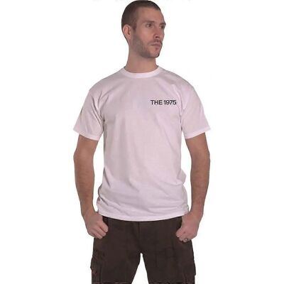 The 1975 Unisex Cotton T-Shirt - White - Crew Neck - Regular Fit - T-Shirt The 1975 Unisex Cotton T-Shirt - White - Crew Neck - Regular Fit - T-Shirt