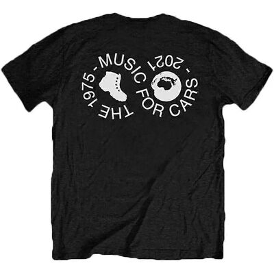 Pertemba Unisex Cotton T-Shirt - Music For Cars - Classic Fit Pertemba Unisex Cotton T-Shirt - Music For Cars - Classic Fit