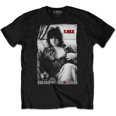 T-Rex Unisex Adult Marc Bolan Cotton T-Shirt - T-Shirt T-Rex Unisex Adult Marc Bolan Cotton T-Shirt - T-Shirt