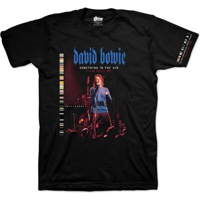 Maglietta Nera XL Di David Bowie Live A Parigi Maglietta Nera XL Di David Bowie Live A Parigi