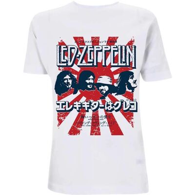 T-Shirt in Cotone Burst Led Zeppelin - Unisex Adulto - T-Shirt T-Shirt in Cotone Burst Led Zeppelin - Unisex Adulto - T-Shirt