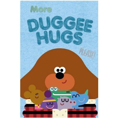 Hey Duggee Blue Fleece Hug Blanket - Blanket Hey Duggee Blue Fleece Hug Blanket - Blanket