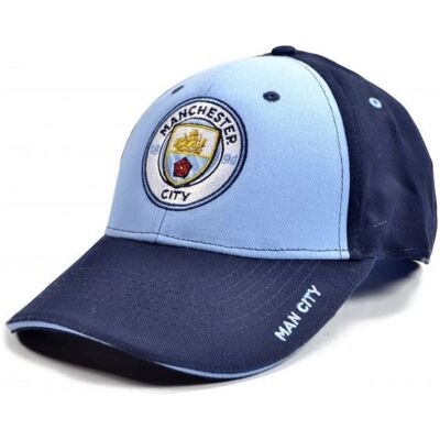 Manchester City FC Vaaleansininen/Sininen kontrastipaneelilippis - Baseball Cap Manchester City FC Vaaleansininen/Sininen kontrastipaneelilippis - Baseball Cap