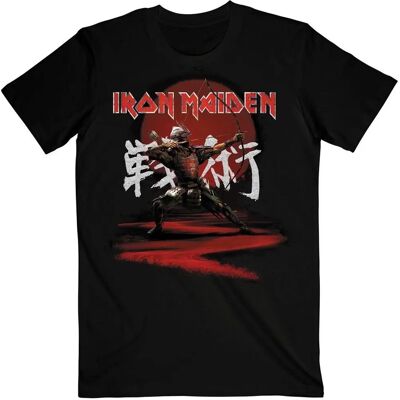 Maglietta Unisex Iron Maiden Senjutsu Eddie in Cotone - Maglietta Maglietta Unisex Iron Maiden Senjutsu Eddie in Cotone - Maglietta