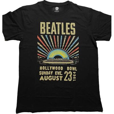 The Beatles Unisex T-Shirt Hollywood Bowl Ricamato - T-Shirt The Beatles Unisex T-Shirt Hollywood Bowl Ricamato - T-Shirt