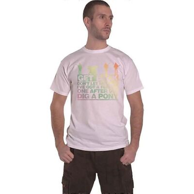 T-Shirt Unisex Adulti Get Back Gradiente Cotone - T-Shirt T-Shirt Unisex Adulti Get Back Gradiente Cotone - T-Shirt