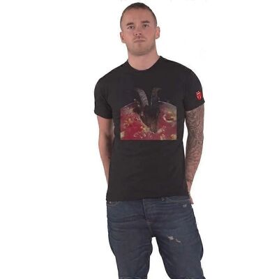 Rolling Stones Black Goat T-Shirt - Unisex, Size 40/Regular/14 - T-Shirt Rolling Stones Black Goat T-Shirt - Unisex, Size 40/Regular/14 - T-Shirt