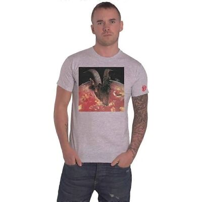 Rolling Stones Unisex Goats Head Soup T-Shirt - Grey - Size: 44/Regular/18/20 - T-Shirt Rolling Stones Unisex Goats Head Soup T-Shirt - Grey - Size: 44/Regular/18/20 - T-Shirt