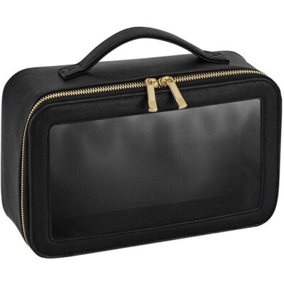 Bagbase Black Clear Toiletry Bag - Toiletry Bag Bagbase Black Clear Toiletry Bag - Toiletry Bag
