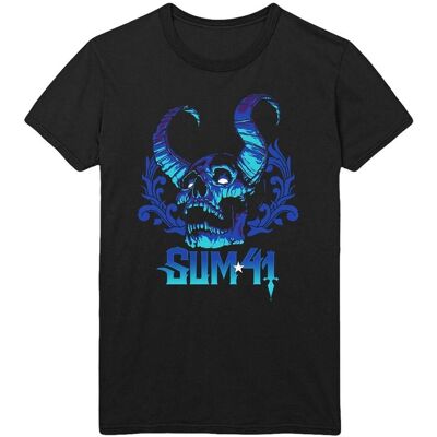 Pertemba FR - Unisex Demon Cotton T-Shirt - Apparel Sum 41 - Black/blue/multicolour Pertemba FR - Unisex Demon Cotton T-Shirt - Apparel Sum 41 - Black/blue/multicolour
