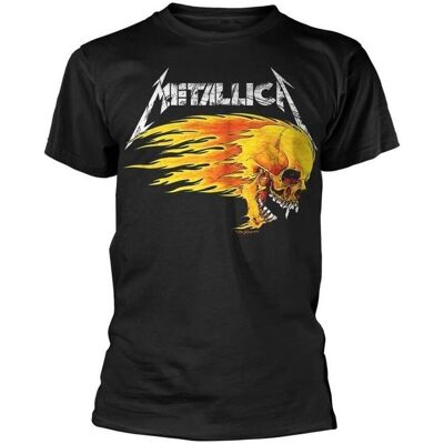 Metallica - Flaming Skull Tour '94 - Nero - XXL - T-Shirt Metallica - Flaming Skull Tour '94 - Nero - XXL - T-Shirt
