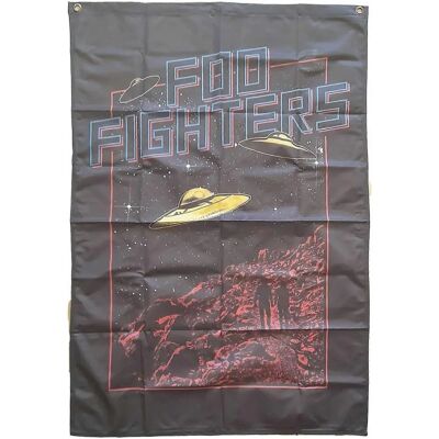 Poster tessile UFO dei Foo Fighters - UFO - Poster Poster tessile UFO dei Foo Fighters - UFO - Poster