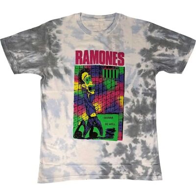 Ramones T-Shirt Unisex Eco Bianco XXL - T-Shirt Ramones T-Shirt Unisex Eco Bianco XXL - T-Shirt