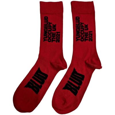 Yungblud Occupy The UK Socks - Socks Yungblud Occupy The UK Socks - Socks