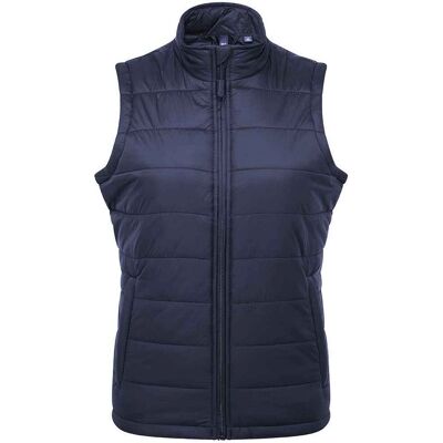 Premier Navy Recyclight Gilet - Dames, XXL Premier Navy Recyclight Gilet - Dames, XXL