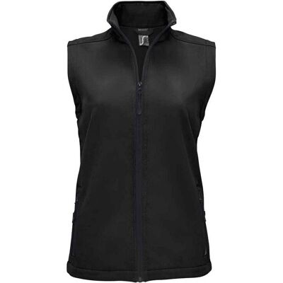 Sols Dames Race Softshell Weste - Waterbestendig, Mouwloos, Eco-gecertificeerd Sols Dames Race Softshell Weste - Waterbestendig, Mouwloos, Eco-gecertificeerd