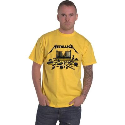 Metallica Unisex 72 Seasons Simplified Cover Cotton T-Shirt - T-Shirt Metallica Unisex 72 Seasons Simplified Cover Cotton T-Shirt - T-Shirt