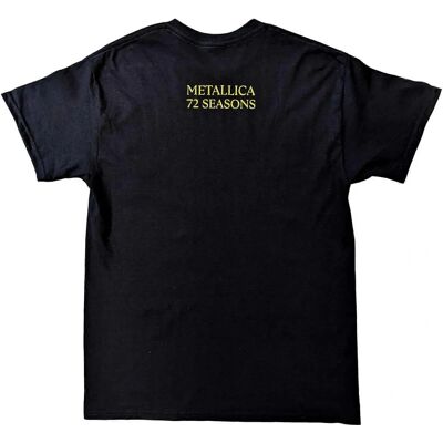T-Shirt Metallica Unisex 72 Seasons Chitarra Rotta - Top T-Shirt Metallica Unisex 72 Seasons Chitarra Rotta - Top