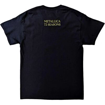 Metallica Modello 72 Seasons Burnt Strobe Maglietta - Maglietta Metallica Modello 72 Seasons Burnt Strobe Maglietta - Maglietta