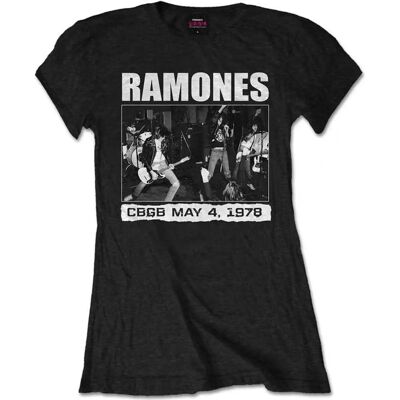 Ramones CBGB 1978 T-Shirt Black - T-Shirt Ramones CBGB 1978 T-Shirt Black - T-Shirt