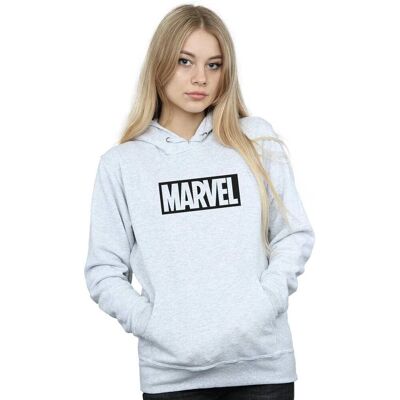 Marvel Women's Outline Logo Hoodie - Hooded Sweatshirt Marvel Women's Outline Logo Hoodie - Hooded Sweatshirt