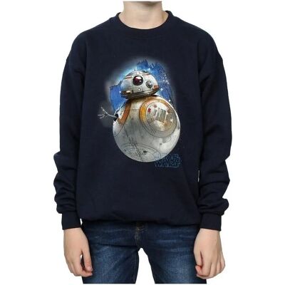 Pertemba FR - BB-8 Brushed Sweatshirt - Star wars: The Last Jedi Boys Navy Blue Pertemba FR - BB-8 Brushed Sweatshirt - Star wars: The Last Jedi Boys Navy Blue