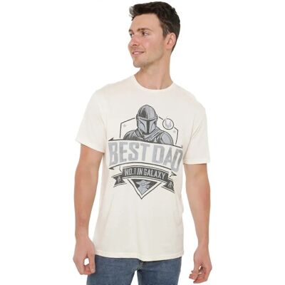 Star Wars: The Mandalorian - T-shirt Darth Vader - Galassia, Naturale, L Star Wars: The Mandalorian - T-shirt Darth Vader - Galassia, Naturale, L