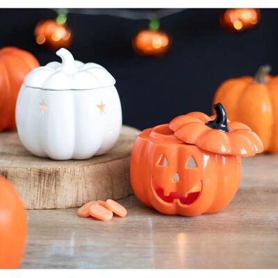 Something Different Ceramic Pumpkin Oil Burner - Oil & Wax Melts Something Different Ceramic Pumpkin Oil Burner - Oil & Wax Melts