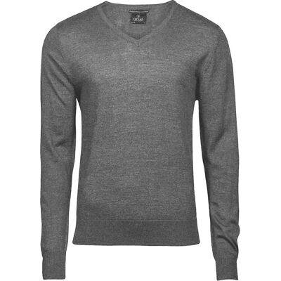 Tee Jays Mens Knitted V Neck Sweater - Sweater Tee Jays Mens Knitted V Neck Sweater - Sweater