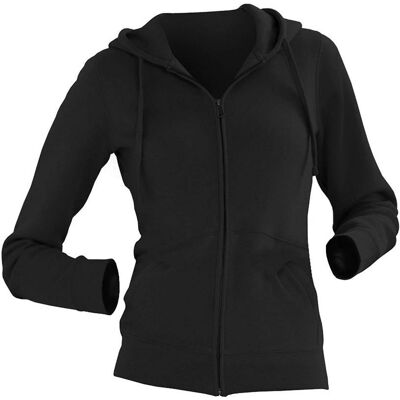 Russell Dames Premium Authentieke Ritssluiting Hoodie - 3-laags Stof Russell Dames Premium Authentieke Ritssluiting Hoodie - 3-laags Stof