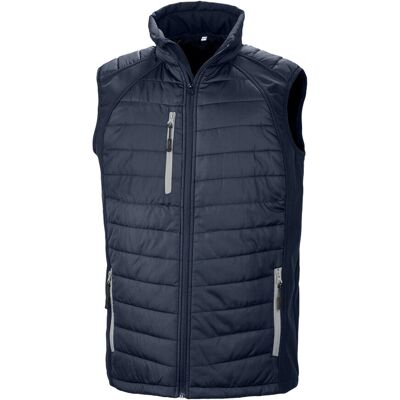 Compass - SoftshellGilet - Navy/Grey - M - Softshell Vest Compass - SoftshellGilet - Navy/Grey - M - Softshell Vest