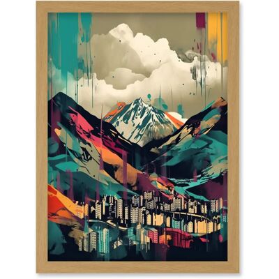 Artery8 - BenNevis FortWilliam Artwork - A4 - Framed - Wall Art Artery8 - BenNevis FortWilliam Artwork - A4 - Framed - Wall Art