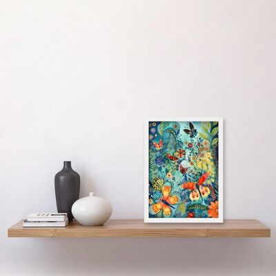 Artery8 - Butterfly Insects in Flower Field - A4 Artery8 - Butterfly Insects in Flower Field - A4