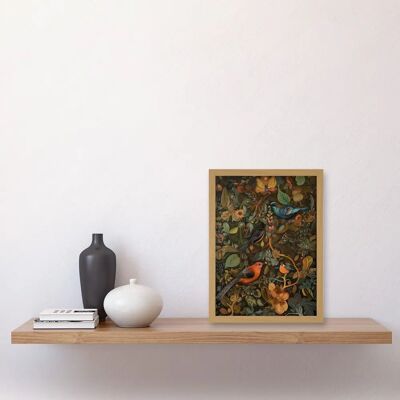 Artery8 - Autumnal Tree - Framed - A4 - Wall Art Print Artery8 - Autumnal Tree - Framed - A4 - Wall Art Print