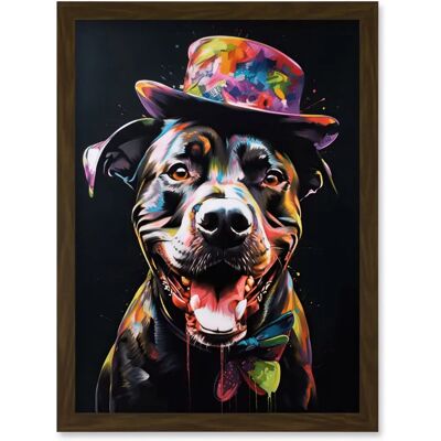 Artery8 - Rottweiler in Bow Tie - Framed Wall Art Print Artery8 - Rottweiler in Bow Tie - Framed Wall Art Print
