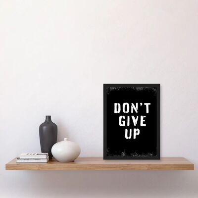 Artery8 - Work Out Inspiration - A4 - black - Wall Art Artery8 - Work Out Inspiration - A4 - black - Wall Art
