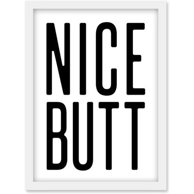 Artery8 - Toilet Wall Art - A4 - White - Wall Art Artery8 - Toilet Wall Art - A4 - White - Wall Art