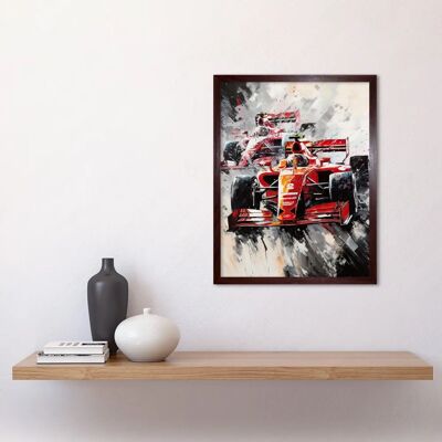 Artery8 - Grand Prix Track - Paint Splat - Poster Artery8 - Grand Prix Track - Paint Splat - Poster